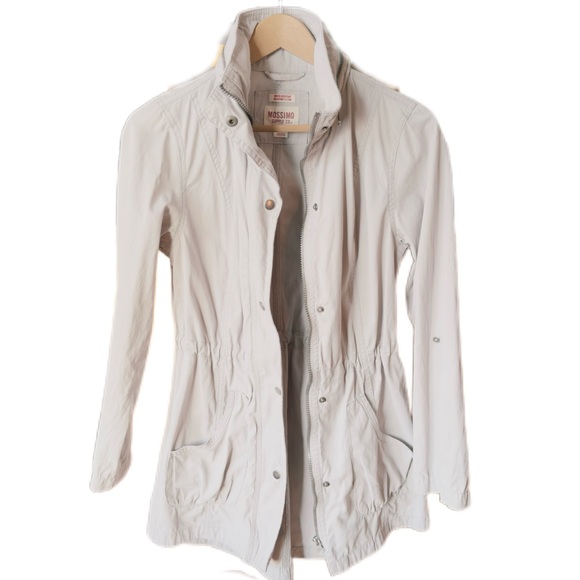 Mossimo Supply Co. Jackets & Blazers - Mossimo Supply Co. Women's Light Grey Utility Jacket